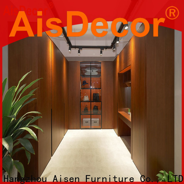AisDecor top-selling walk in wardrobe factory