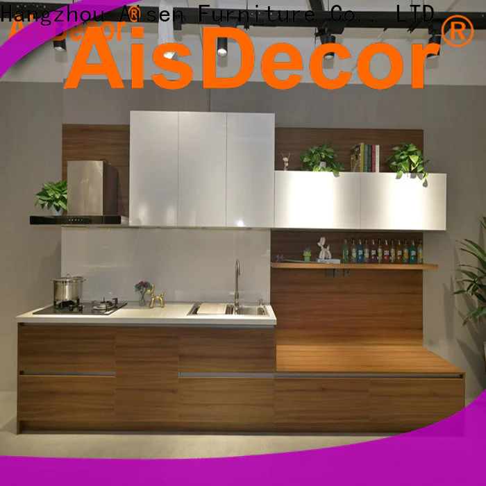 AisDecor custom painting laminate kitchen cabinets wholesale