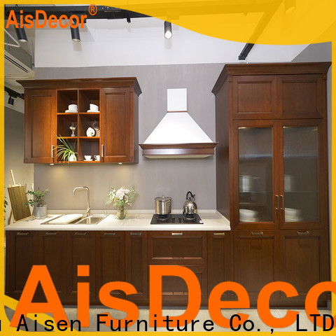 AisDecor cherry wood cabinets one-stop solutions