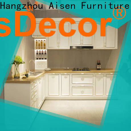 AisDecor custom wooden kitchen cupboards one-stop solutions