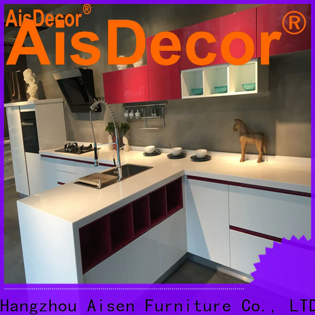 AisDecor gray cabinets kitchen overseas trader