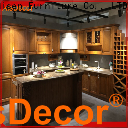 AisDecor top-selling wood and white kitchen cabinets from China