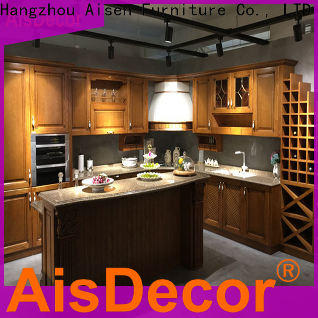 AisDecor professional oak wood cabinets one-stop solutions