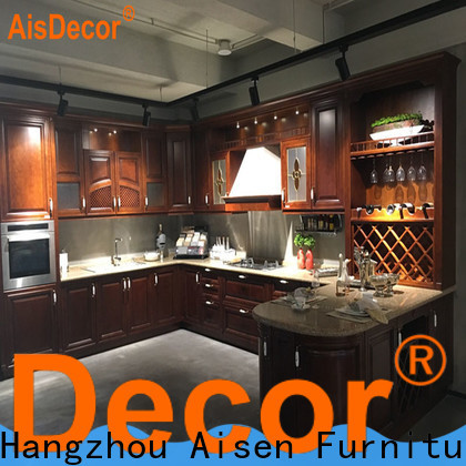 AisDecor oak cabinets overseas trader
