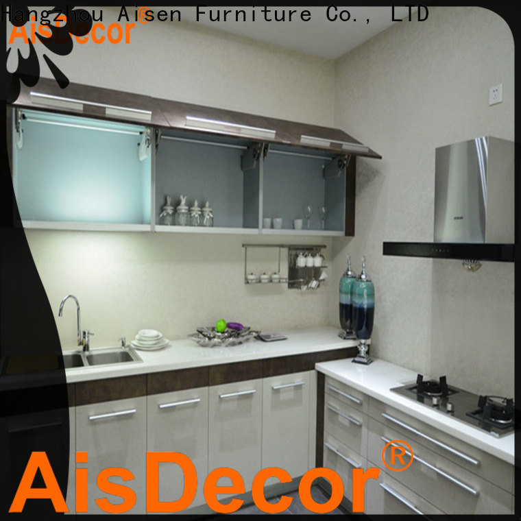 AisDecor cheap laminate kitchen cabinet supplier