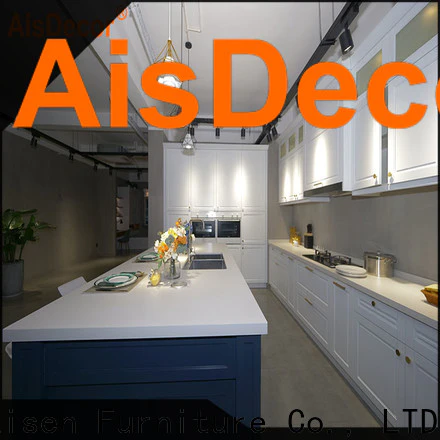 AisDecor dark wood kitchen cabinets one-stop services
