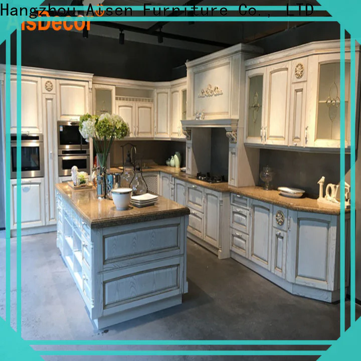 AisDecor solid wood kitchen cabinet exporter