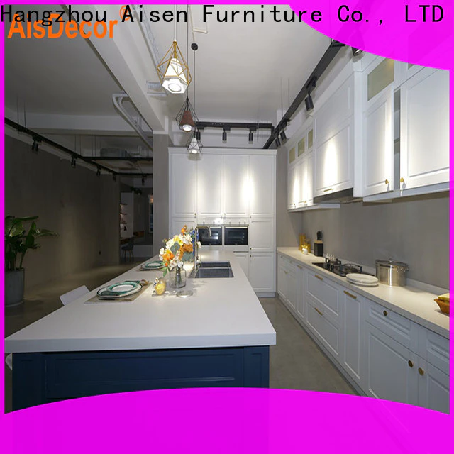 AisDecor professional solid wood kitchen cabinet one-stop services