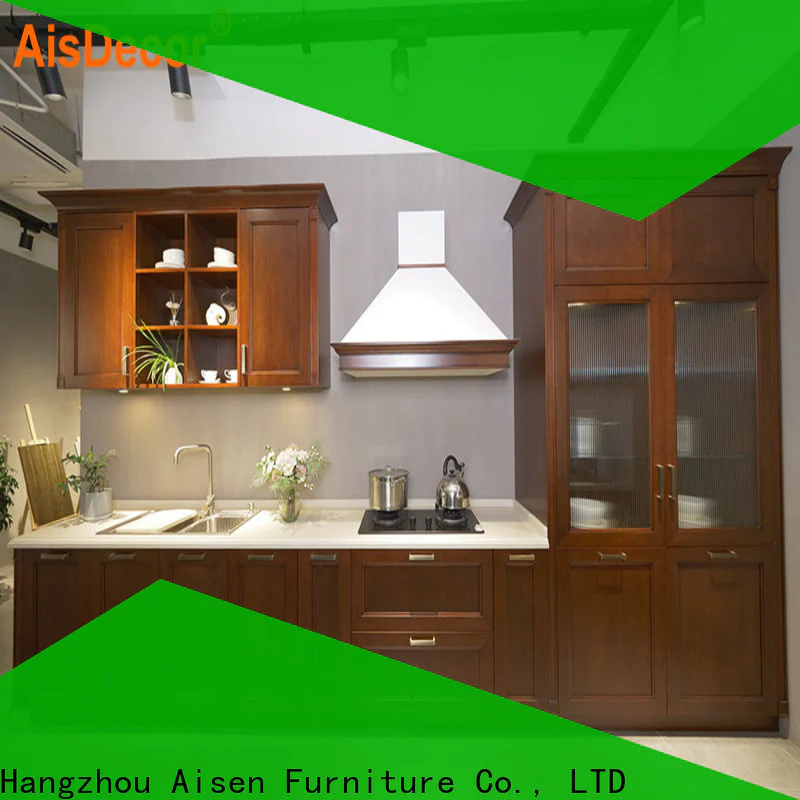AisDecor oak wood cabinets from China
