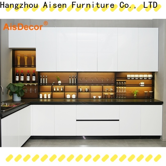 AisDecor gray cabinets kitchen from China