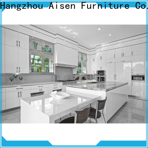 professional white lacquer cabinets supplier