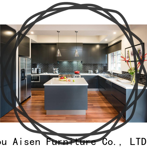 AisDecor painting laminate kitchen cabinets manufacturer