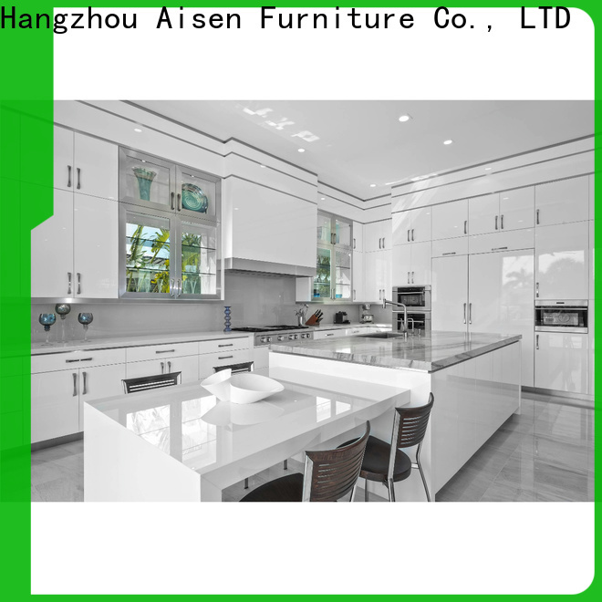 AisDecor gray cabinets kitchen wholesale