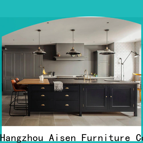 AisDecor new white wood kitchen cabinets manufacturer