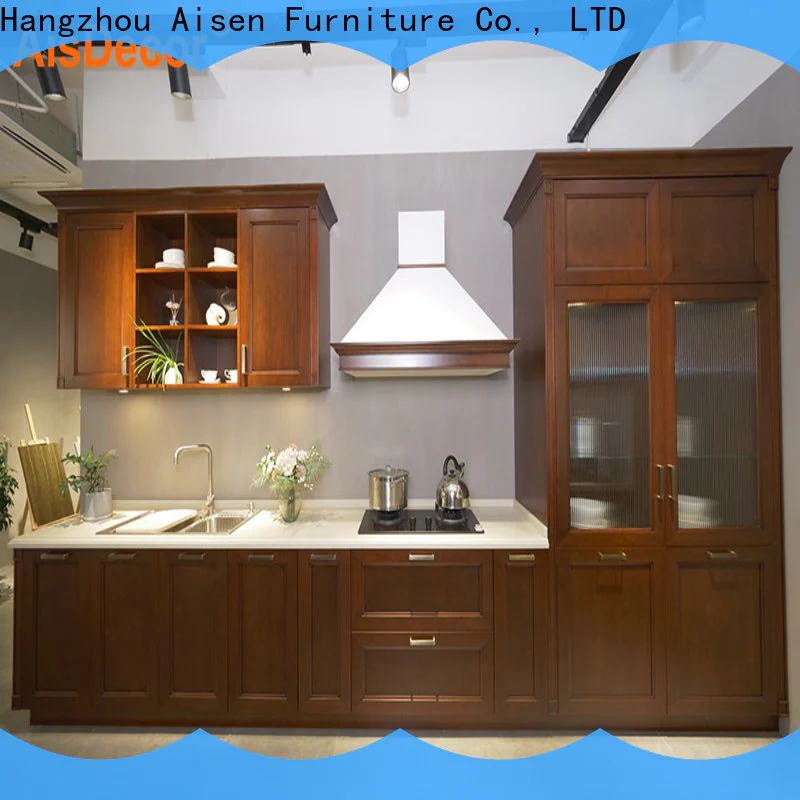 AisDecor oak wood cabinets exporter