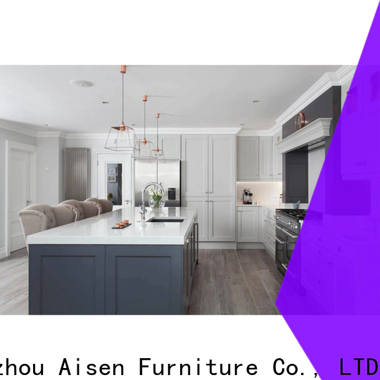 AisDecor reliable dark wood kitchen cabinets factory