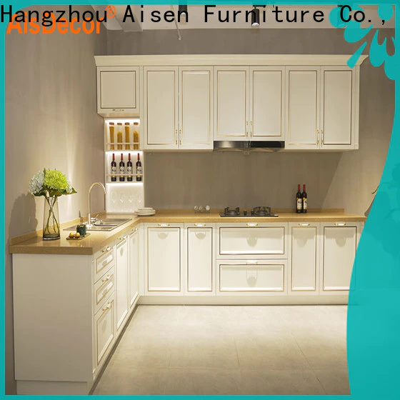 AisDecor solid wood kitchen cabinet factory