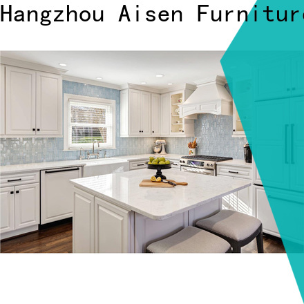 AisDecor cheap gray cabinets kitchen manufacturer