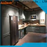 AisDecor cheap dark wood kitchen cabinets supplier