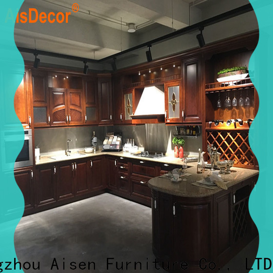 AisDecor professional cherry wood cabinets exporter