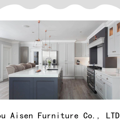 AisDecor new wooden kitchen cupboards overseas trader