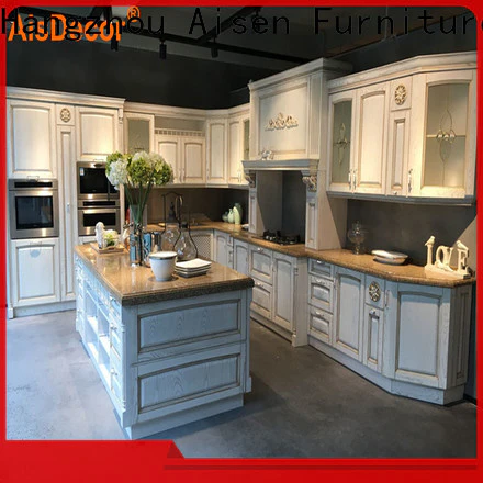 AisDecor wooden kitchen cupboards factory
