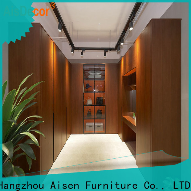 AisDecor luxury walk in closet manufacturer