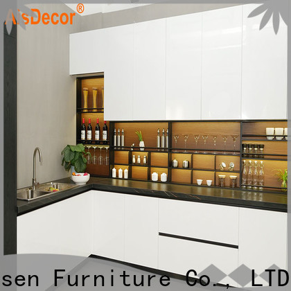 AisDecor white lacquer cabinets wholesale
