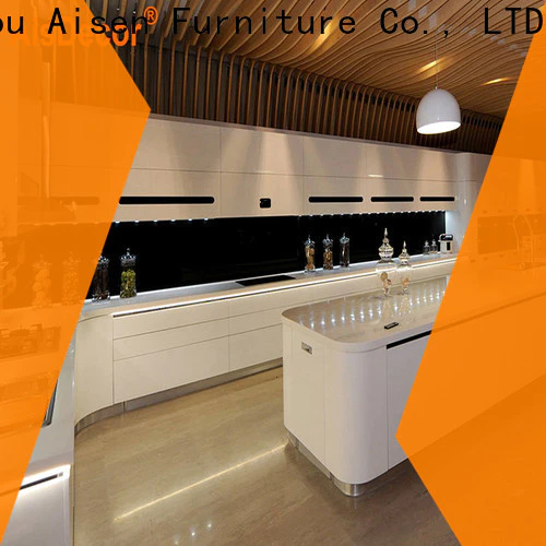 AisDecor cheap lacquer kitchen cabinet one-stop services