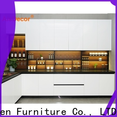 AisDecor best white lacquer cabinets one-stop services
