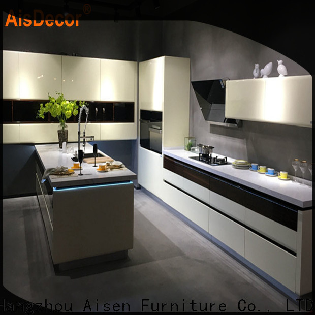 AisDecor professional gray cabinets kitchen overseas trader