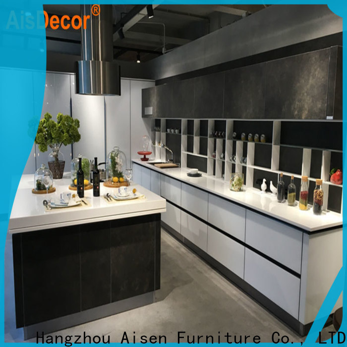 AisDecor shadow line kitchen cabinets factory