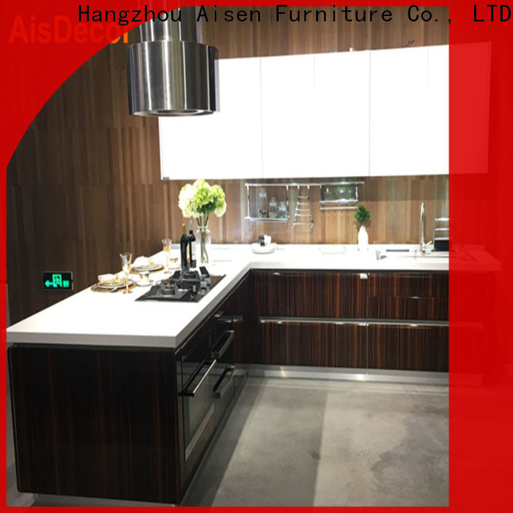 AisDecor reliable painting laminate kitchen cabinets exporter