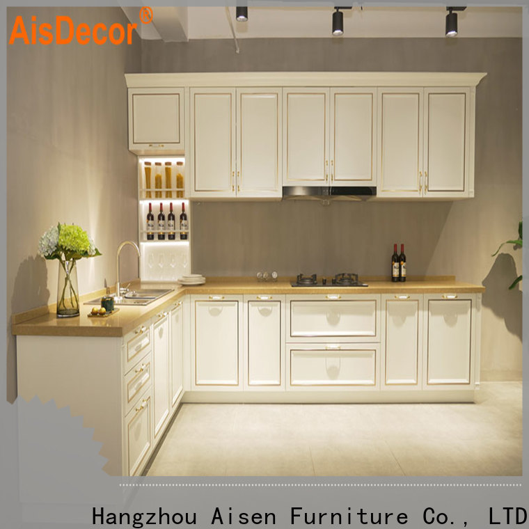AisDecor custom solid wood kitchens from China