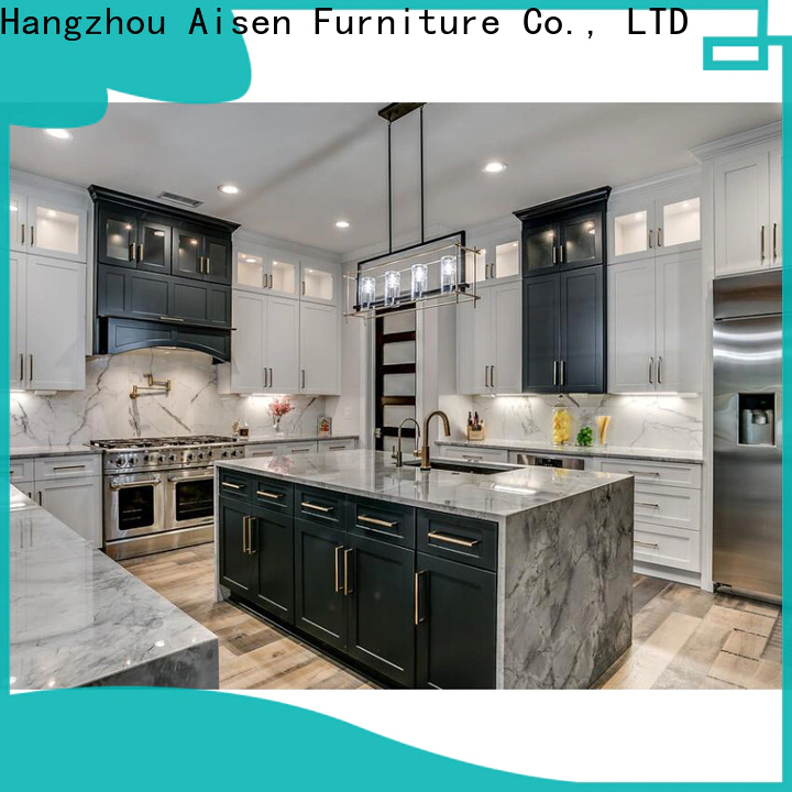 AisDecor custom white lacquer cabinets overseas trader