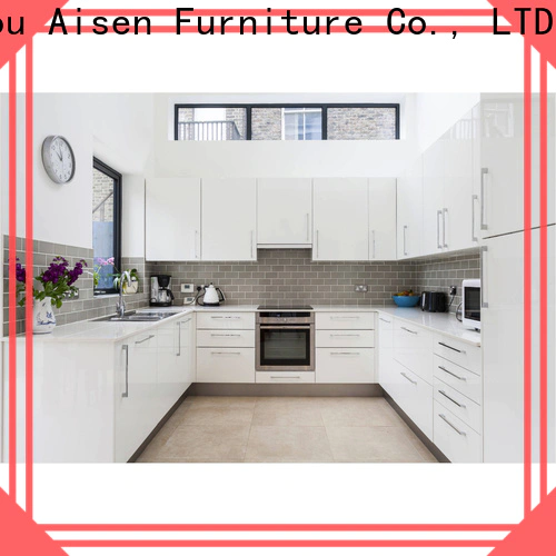 AisDecor cheap lacquer kitchen cabinet wholesale