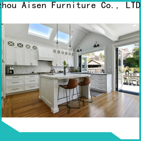 AisDecor cheap gray cabinets kitchen overseas trader