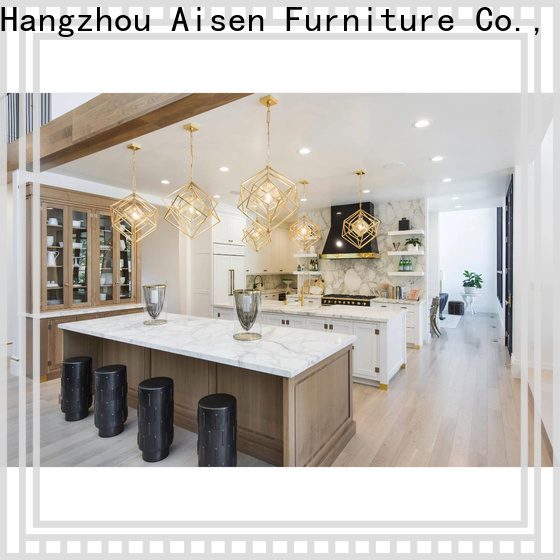 AisDecor solid wood kitchen cabinet manufacturer