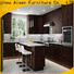 new wood and white kitchen cabinets one-stop services