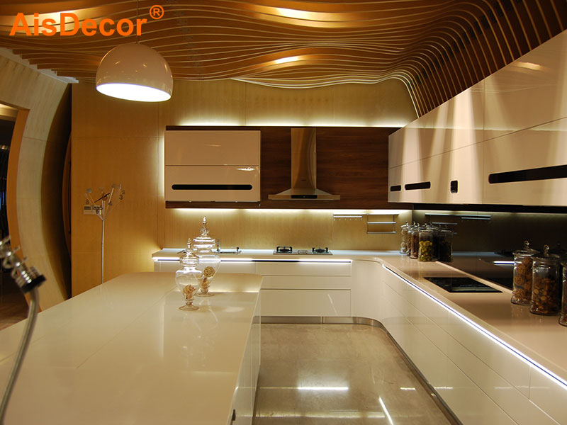 AisDecor professional white lacquer cabinets one-stop services-1