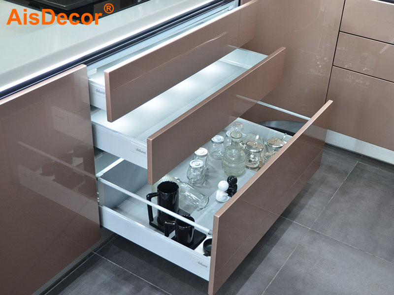 AisDecor professional lacquer kitchen cabinet one-stop services-2