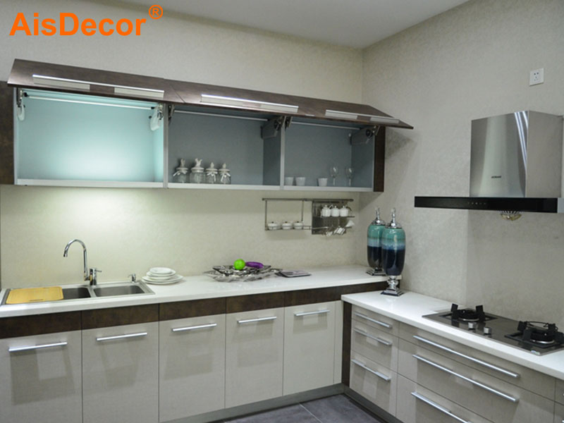 Affordable Economic L Shape Apartment Kitchen