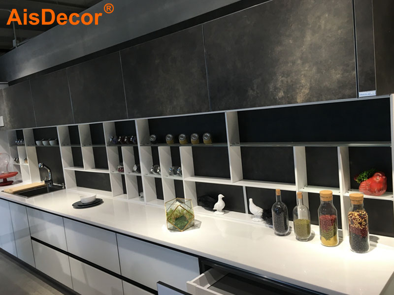 AisDecor shadow line kitchen cabinets exporter-1