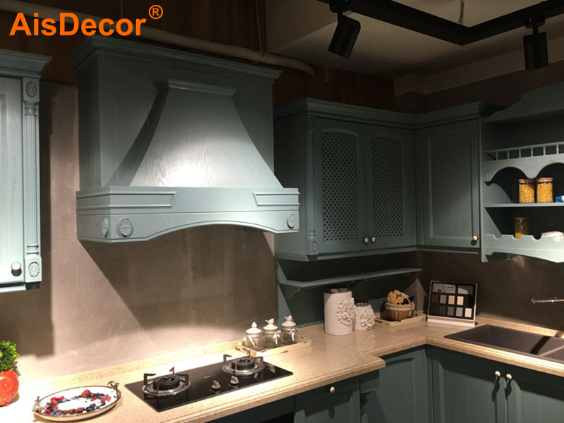 AisDecor cheap dark wood kitchen cabinets supplier-1