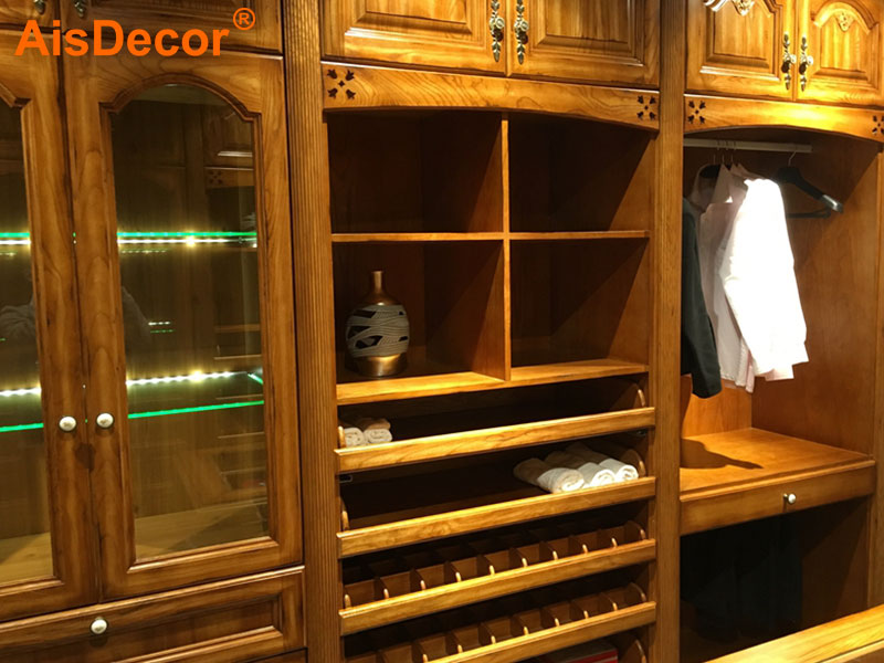 AisDecor walk in shoe closet from China-2