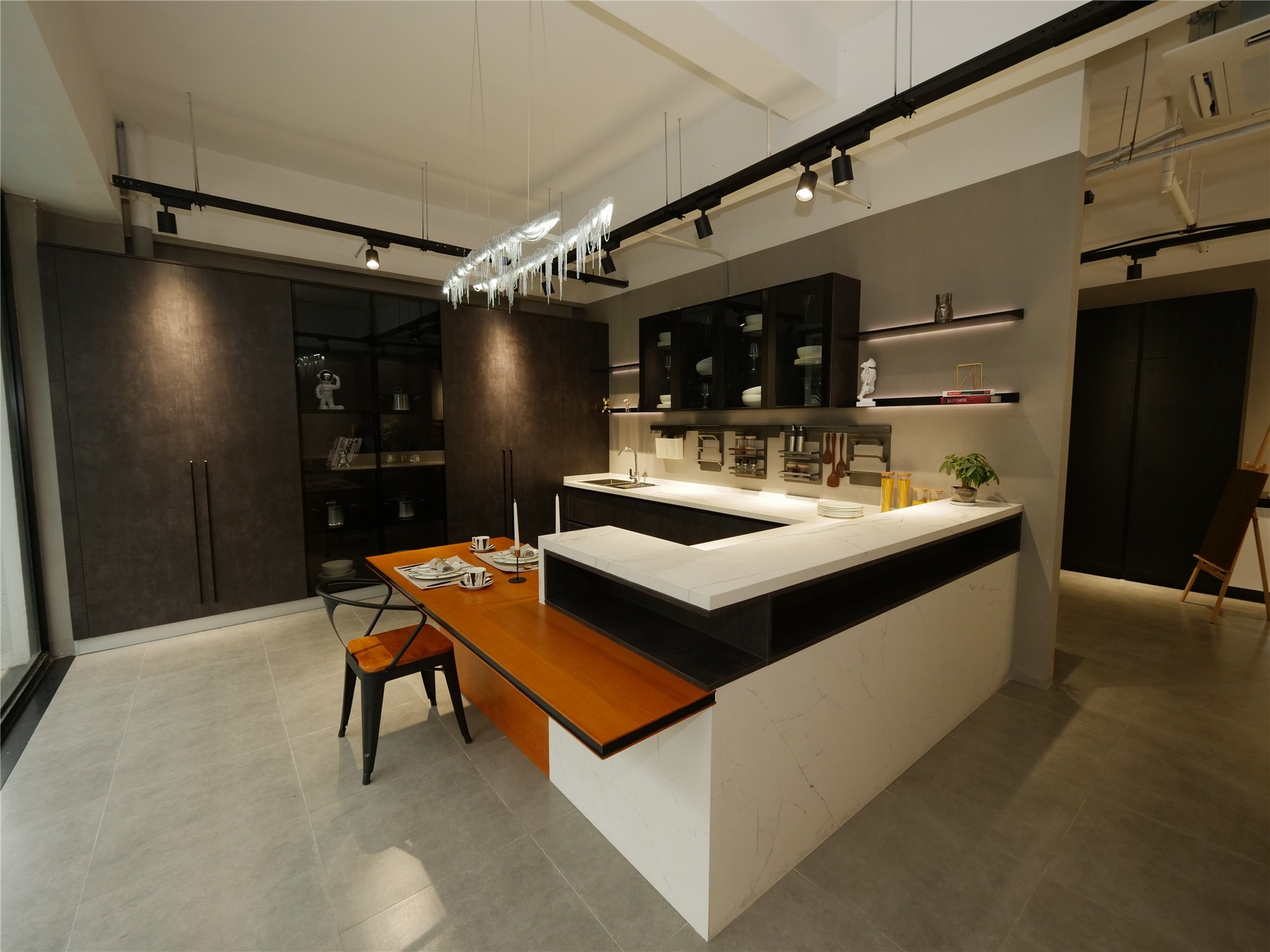 Modern Design Mixed Style Kitchen Cabinet With Good Price | Aisdecor