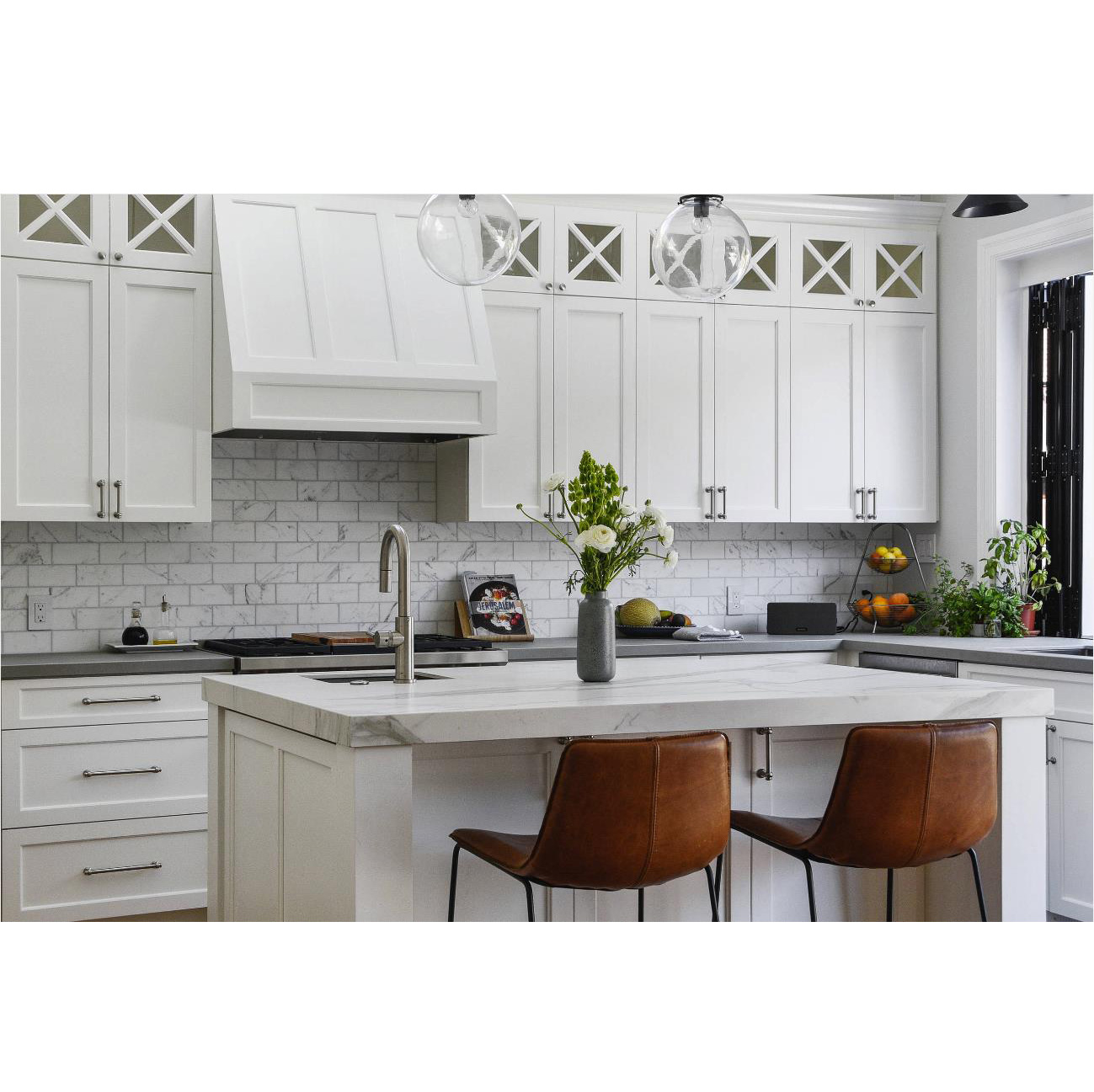 AisDecor custom gray cabinets kitchen international trader-1