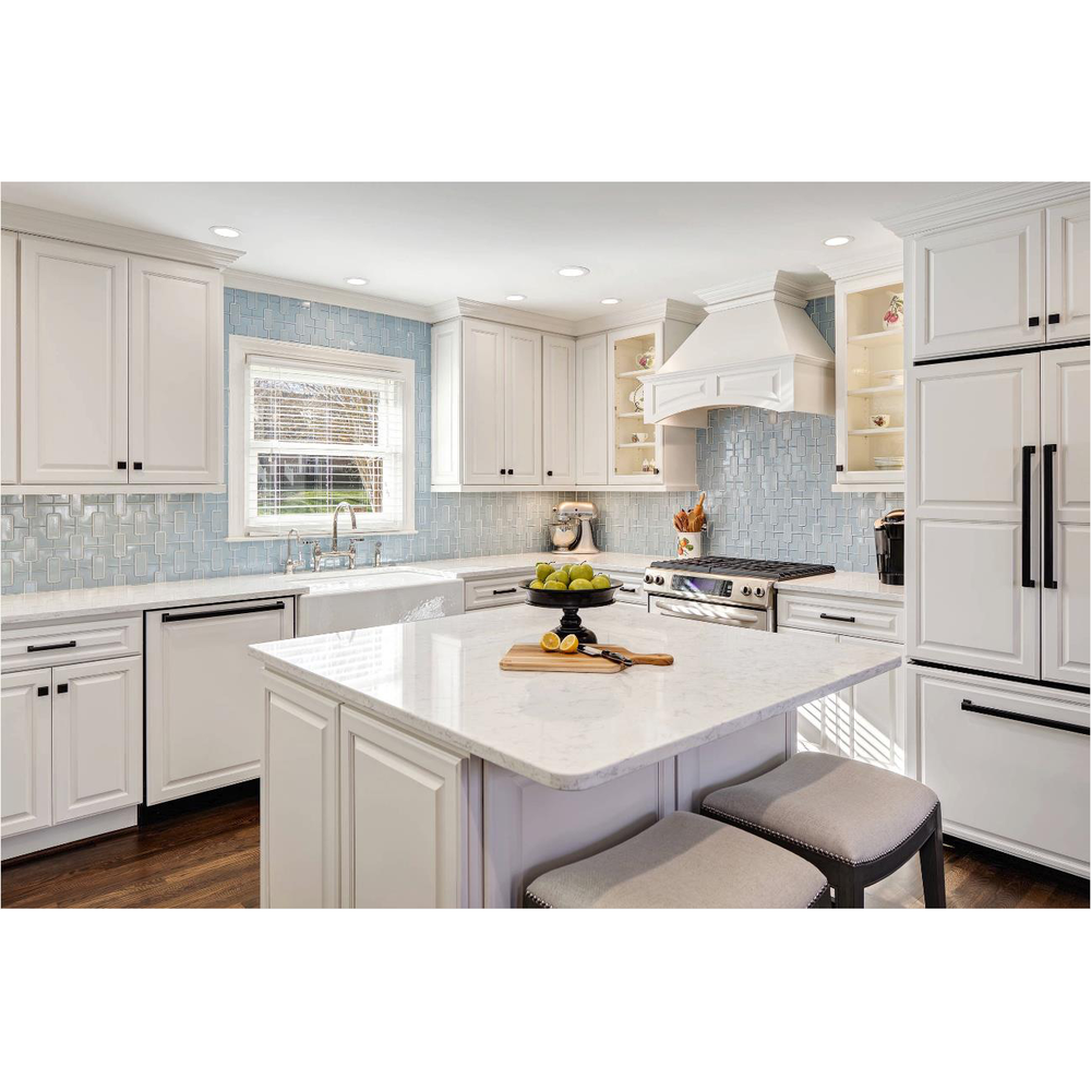 Best Quality Pure White Lacquer Kitchen Cabinet Factory Price-AisDecor