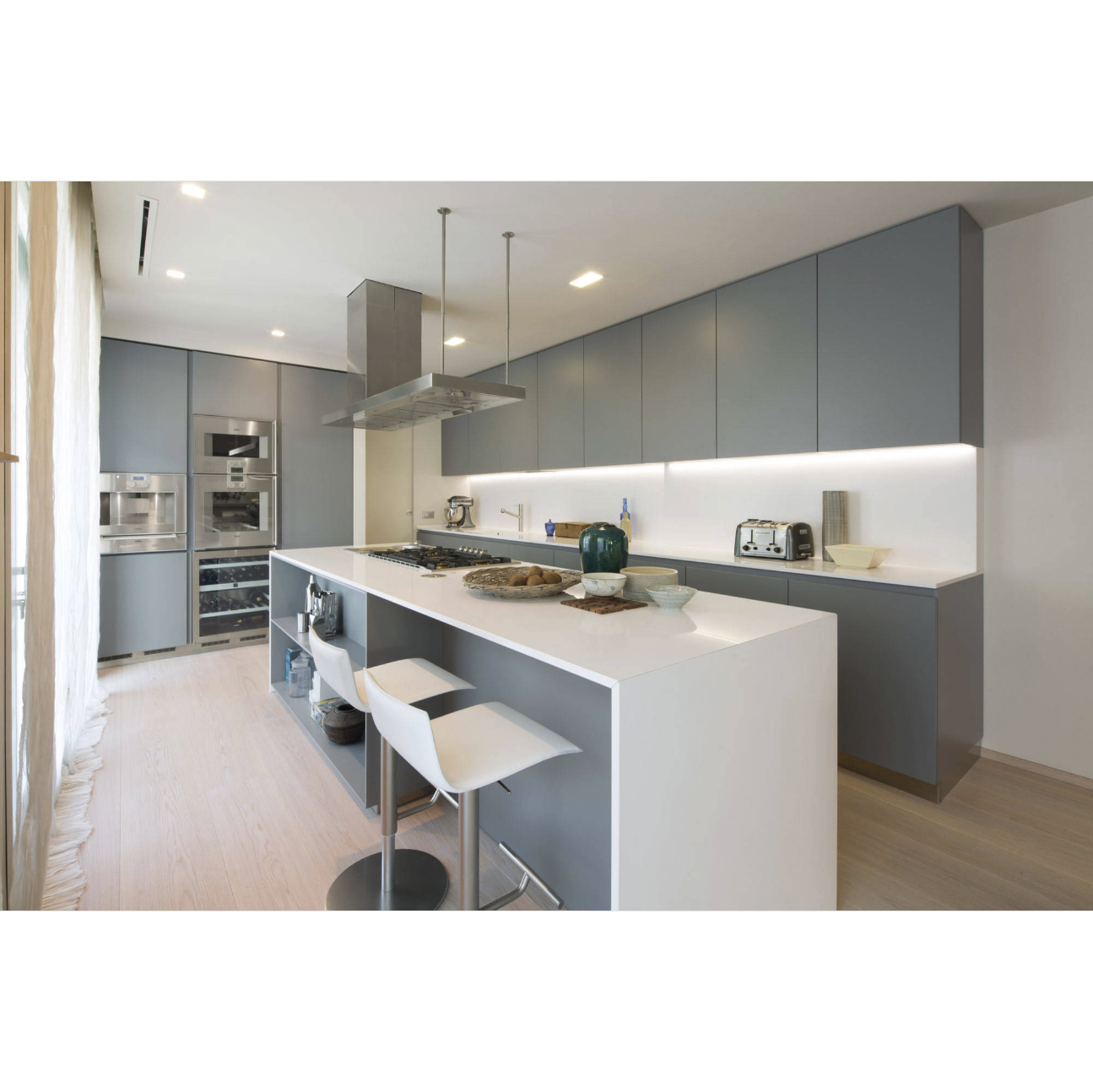 AisDecor new gray cabinets kitchen wholesale-2
